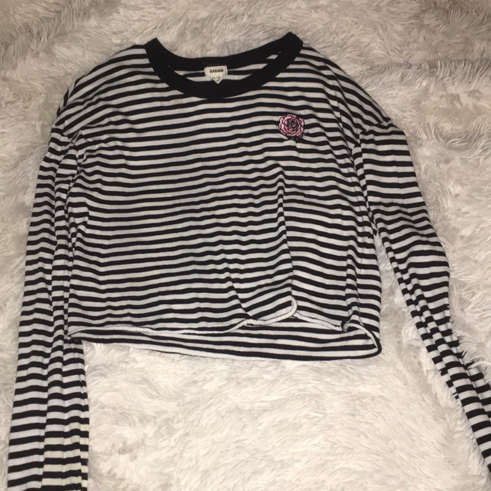 Stripped crop top